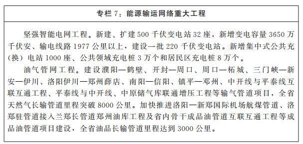 河南省人民政府关于印发河南省“十四五”现代能源体系和碳达峰碳中和规划的通知