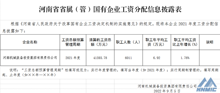最新版开元棋牌游戏工资分配信息披露表